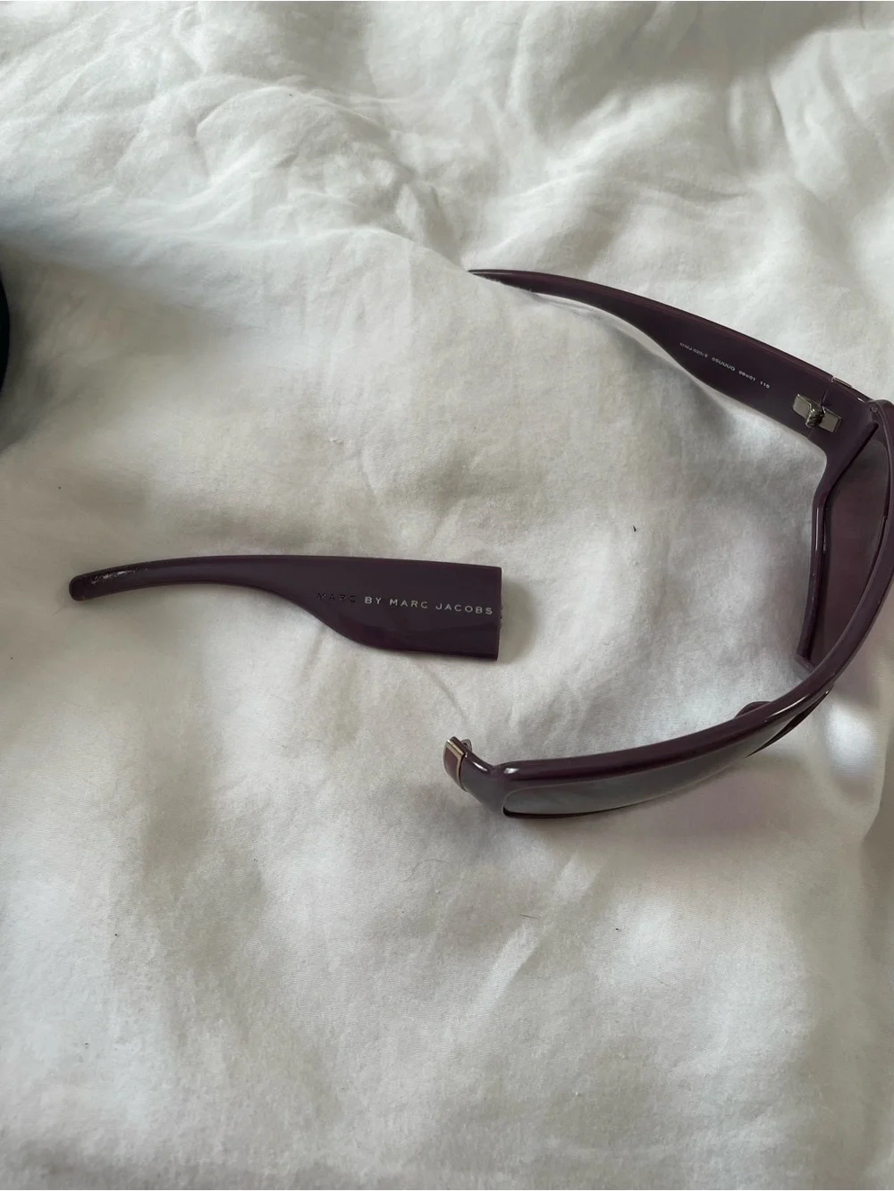 Women's Oversized Purple Sunglasses